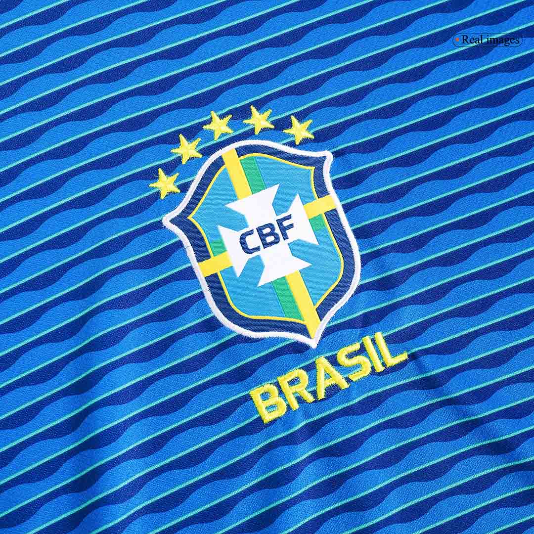 NEYMAR JR #10 Brazil Away  Soccer Jersey 2024 footmaillots.fr
