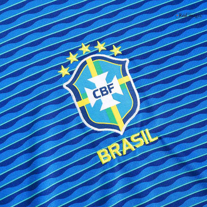 NEYMAR JR #10 Brazil Away  Soccer Jersey 2024 footmaillots.fr