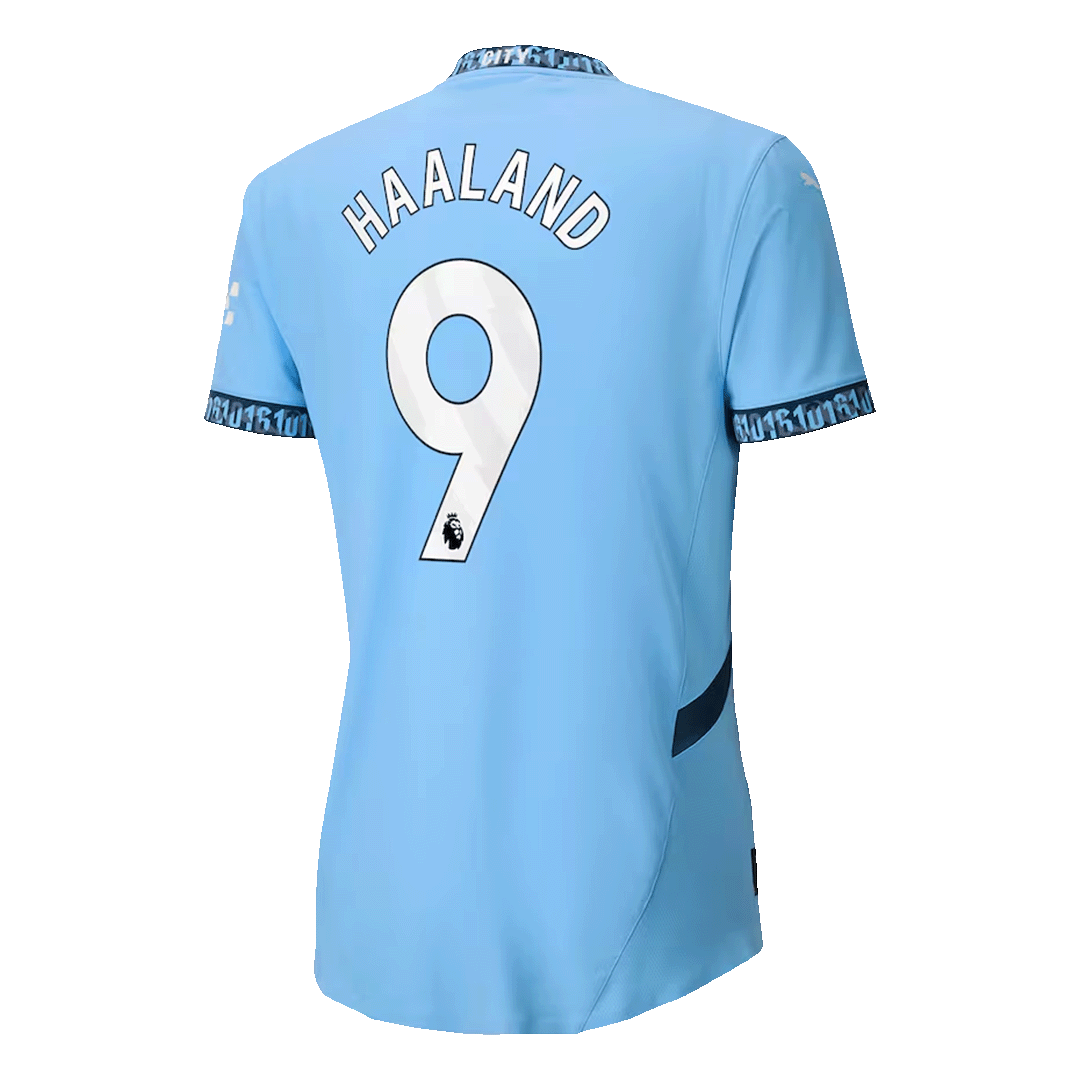 Player Version HAALAND #9 Manchester City Home  Soccer Jersey 2024/25 footmaillots.fr