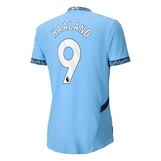 Player Version HAALAND #9 Manchester City Home  Soccer Jersey 2024/25 footmaillots.fr