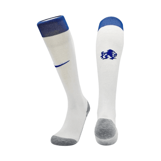 Kid's Chelsea Home Soccer Socks 2024/25 footmaillots.fr