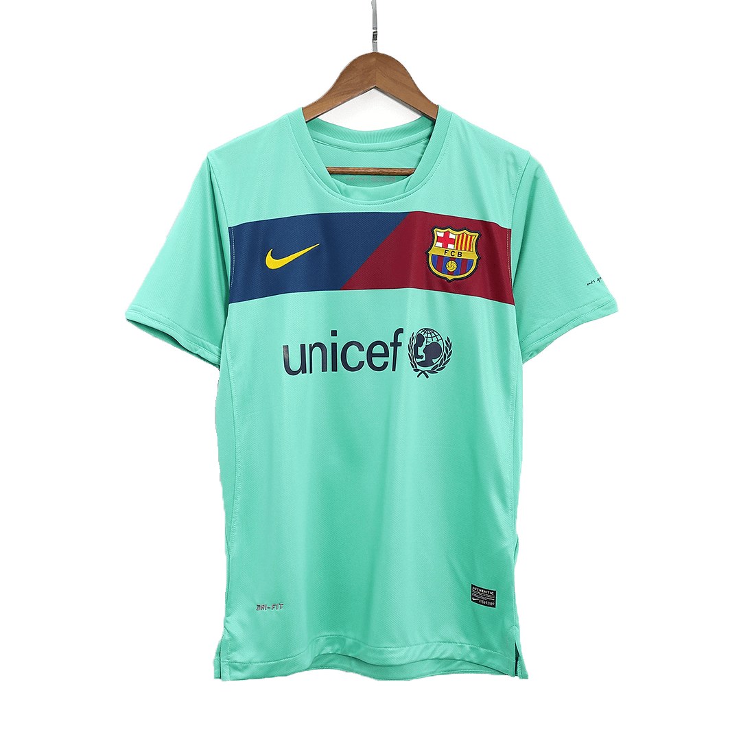 Retro PUYOL #5 2010/11 Barcelona Away  Soccer Jersey footmaillots.fr