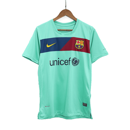 Retro PUYOL #5 2010/11 Barcelona Away  Soccer Jersey footmaillots.fr