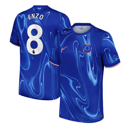 ENZO #8 Chelsea Home  Soccer Jersey 2024/25 footmaillots.fr