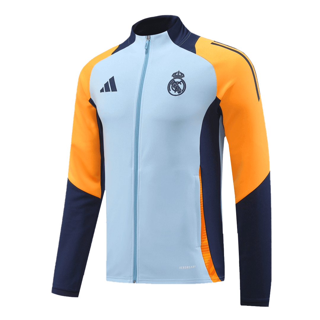 Kid's Real Madrid Training Kit (Jacket+Pants) 2024/25 footmaillots.fr
