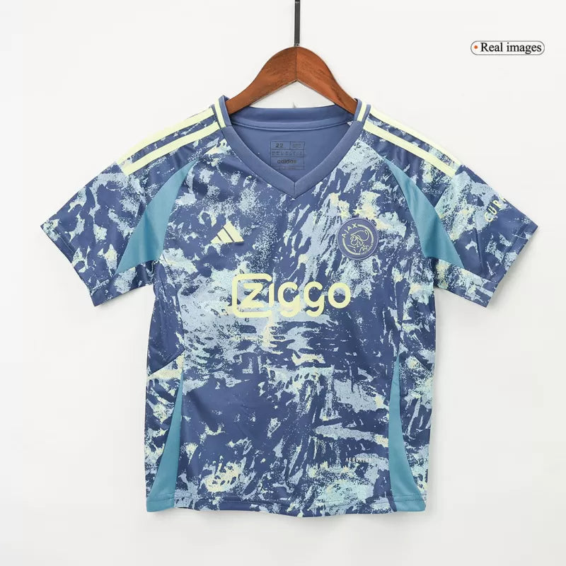 Ajax Away Kids Soccer Jerseys Kit 2024/25 footmaillots.fr