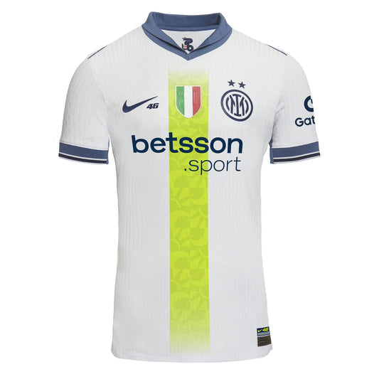 Player Version Inter Milan Away  Soccer Jersey 2024/25 SPECIAL EDITION ROSSI 46 footmaillots.fr