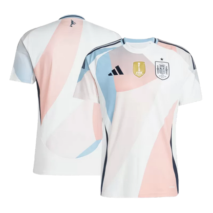 Maillot de football extérieur Espagne Euro 2025 Femme