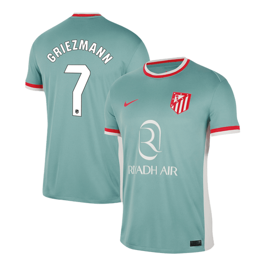GRIEZMANN #7 Atletico Madrid Away  Soccer Jersey 2024/25 footmaillots.fr