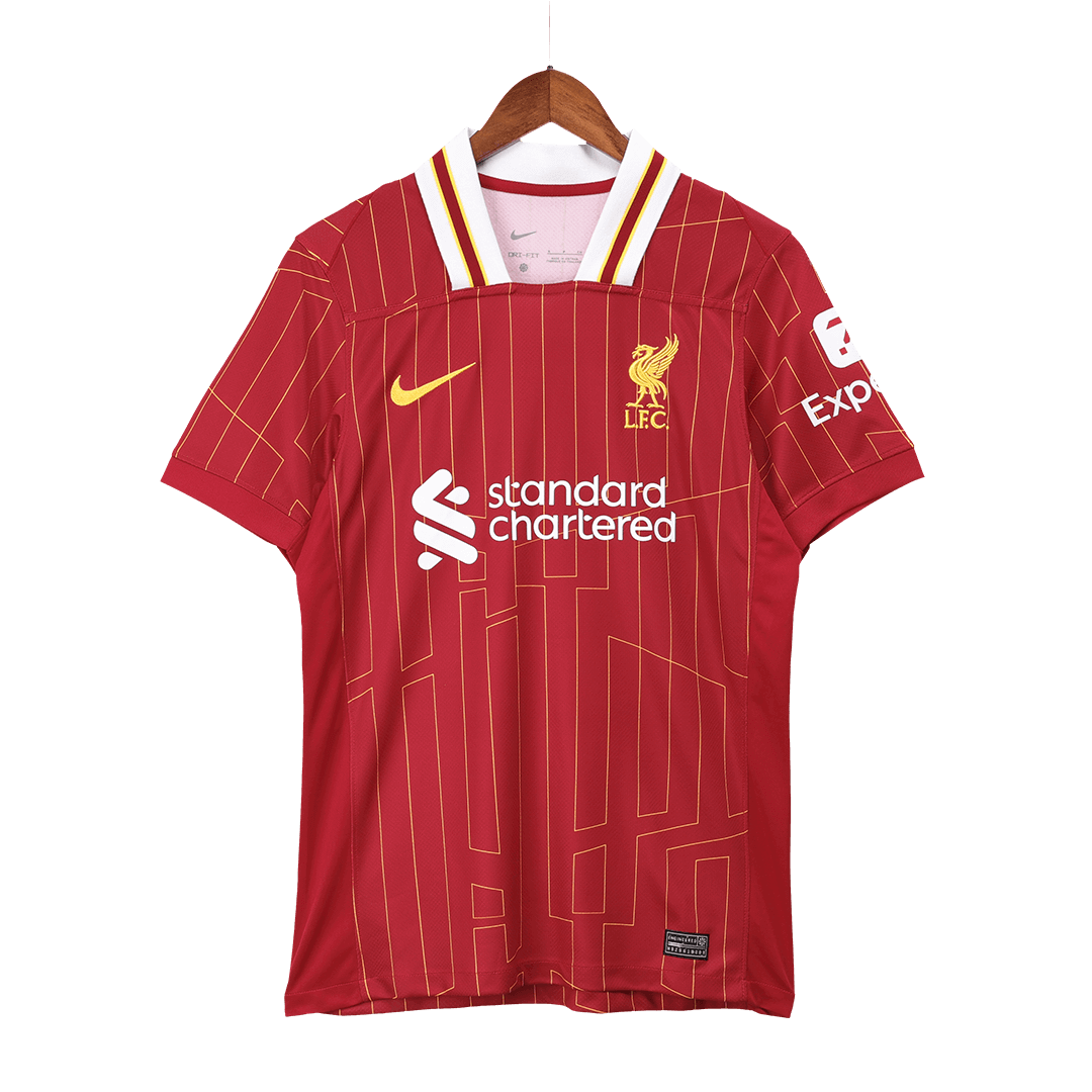 Liverpool Home  Soccer Jersey 2024/25 footmaillots.fr