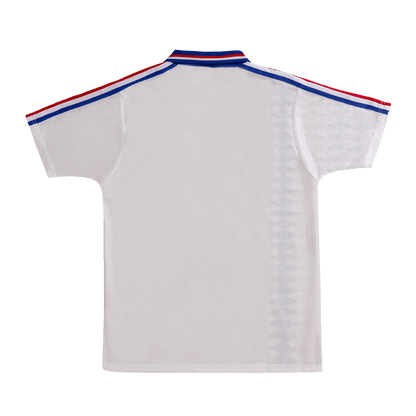 Retro 1994 France Away  Soccer Jersey footmaillots.fr