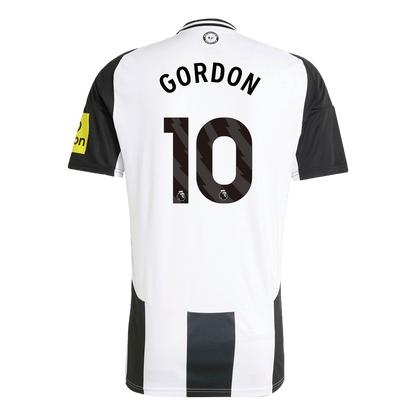 GORDON #10 Newcastle United Home  Soccer Jersey 2024/25 footmaillots.fr