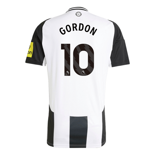 GORDON #10 Newcastle United Home  Soccer Jersey 2024/25 footmaillots.fr