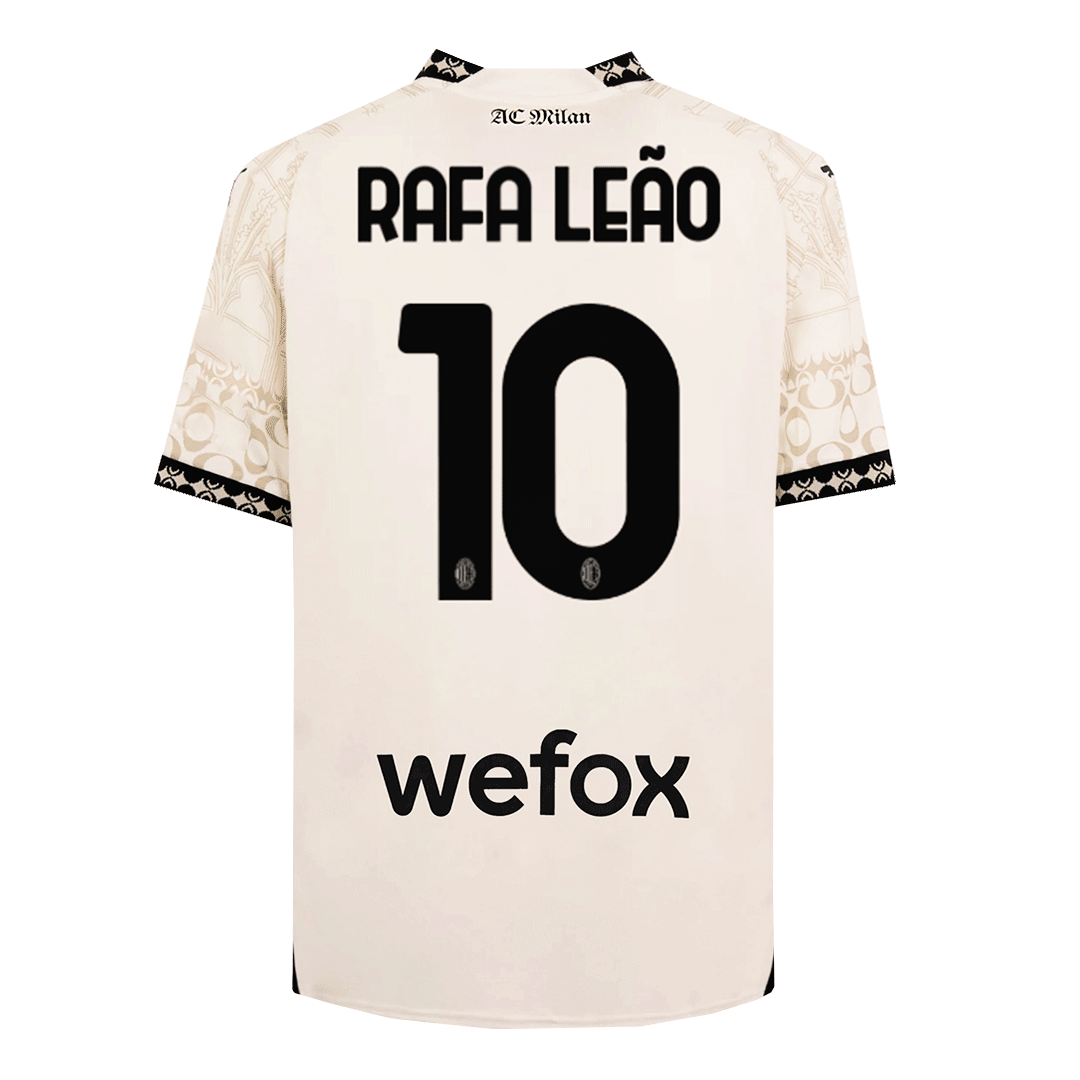 RAFA LE?O #10 AC Milan X Pleasures Fouth Away  Soccer Jersey 2023/24 footmaillots.fr
