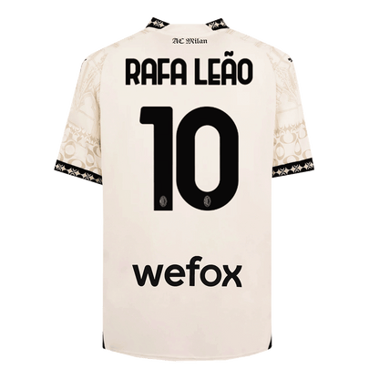 RAFA LE?O #10 AC Milan X Pleasures Fouth Away  Soccer Jersey 2023/24 footmaillots.fr