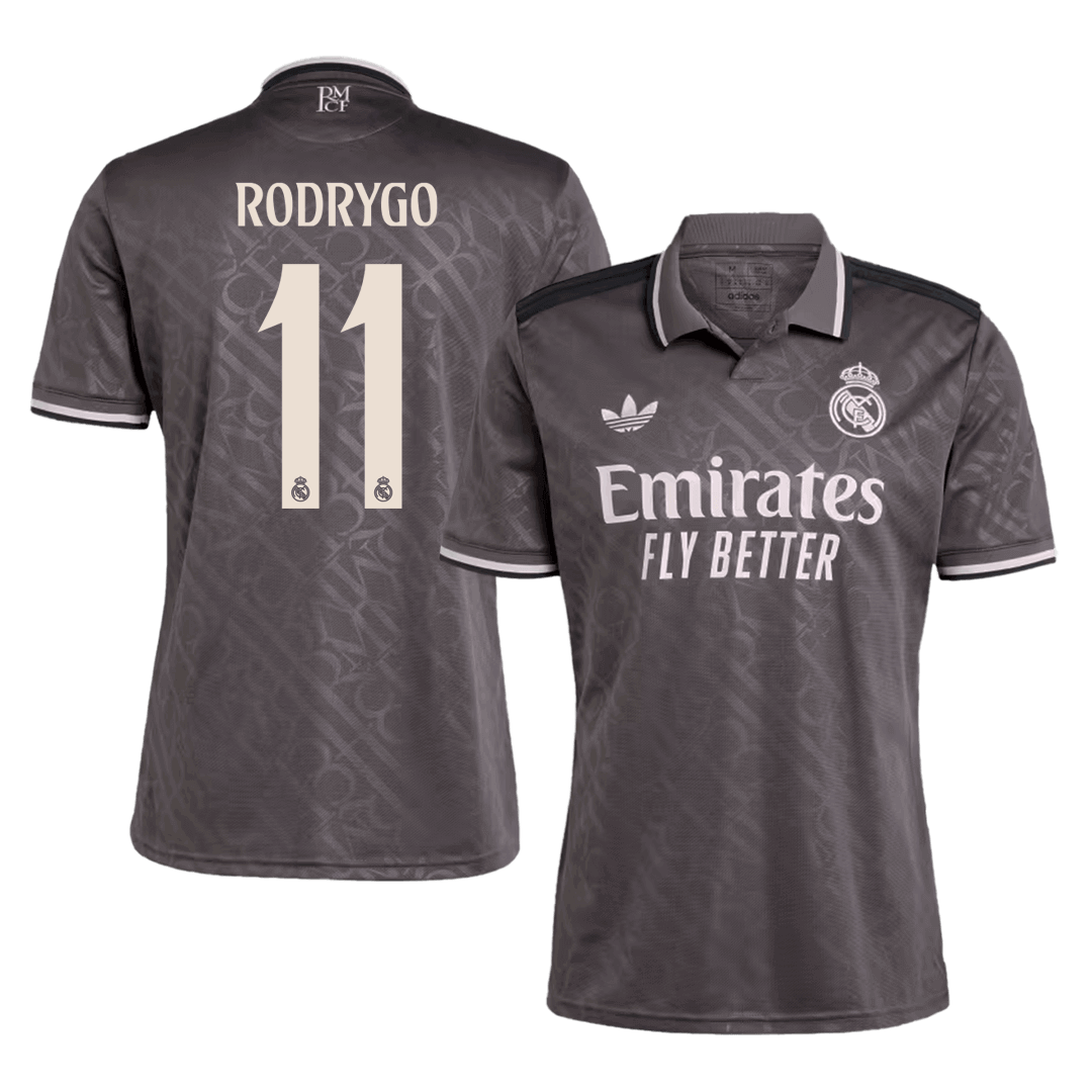 RODRYGO #11 Real Madrid Third Away  Soccer Jersey 2024/25 footmaillots.fr