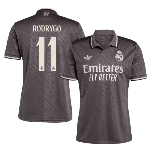 RODRYGO #11 Real Madrid Third Away  Soccer Jersey 2024/25 footmaillots.fr