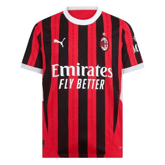 GIROUD #9 AC Milan Home  Soccer Jersey 2024/25 footmaillots.fr