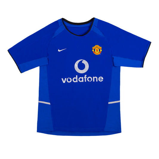 Retro 2002/03 Manchester United Third Away  Soccer Jersey footmaillots.fr