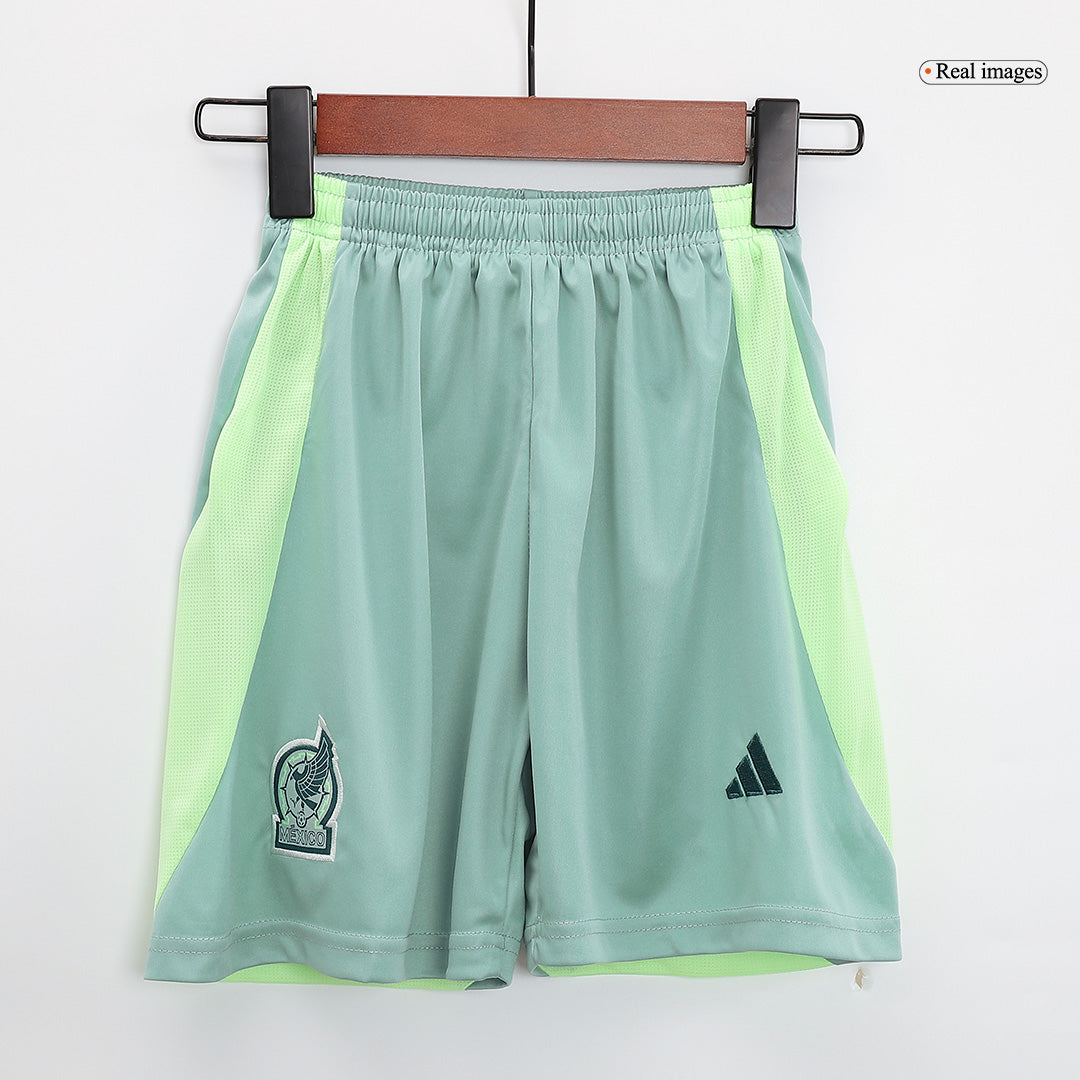 Kid's Mexico Away Jerseys Kit(Jersey+Shorts) Copa América 2024 footmaillots.fr
