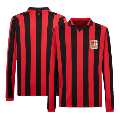 AC Milan Long Sleeve  Soccer Jersey 2024/25 - 125th Anniversary footmaillots.fr