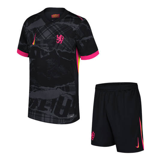 Chelsea Third Away  Soccer Jersey Kit(Jersey+Shorts) 2024/25 footmaillots.fr