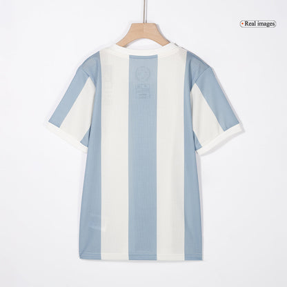 Kid's Argentina  Soccer Jersey Kit(Jersey+Shorts) 2024 - 50th Anniversary footmaillots.fr