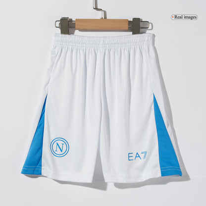 Kid's Napoli Home  Soccer Jersey Kit(Jersey+Shorts) 2024/25 footmaillots.fr