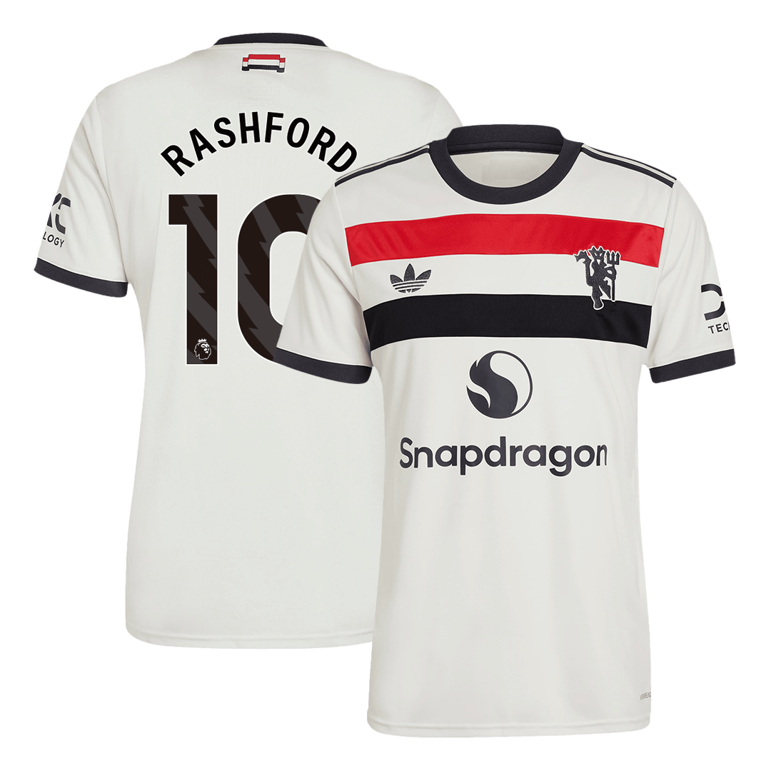 RASHFORD #10 Manchester United Third Away  Soccer Jersey 2024/25 footmaillots.fr
