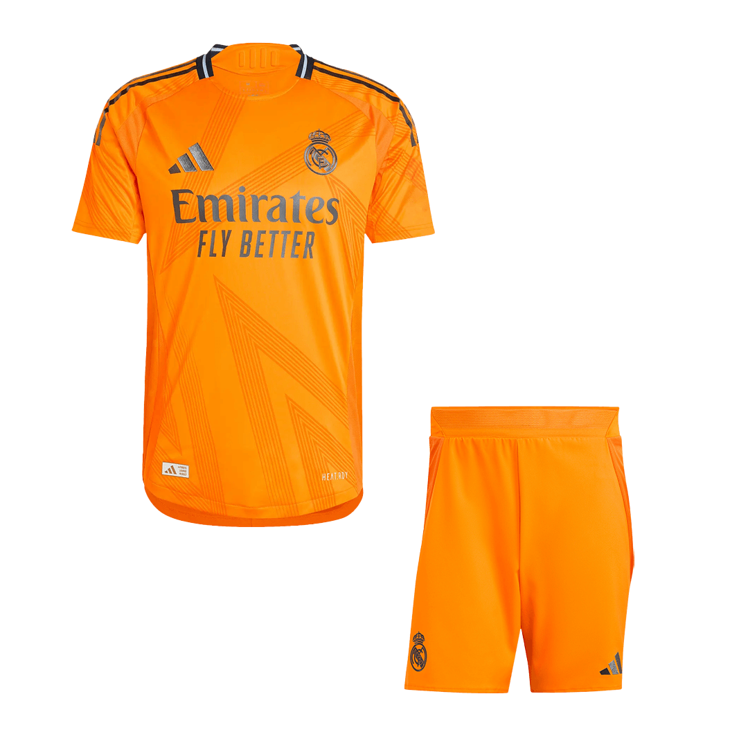 Player Version Real Madrid Away  Soccer Jersey Kit(Jersey+Shorts) 2024/25 footmaillots.fr
