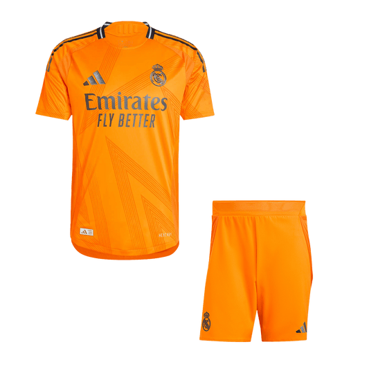 Player Version Real Madrid Away  Soccer Jersey Kit(Jersey+Shorts) 2024/25 footmaillots.fr