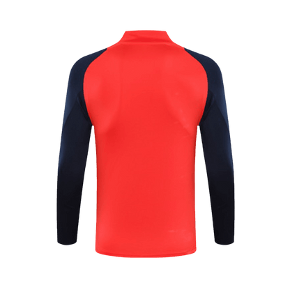 Manchester United Zipper Sweatshirt Kit(Top+Pants) 2024/25 footmaillots.fr