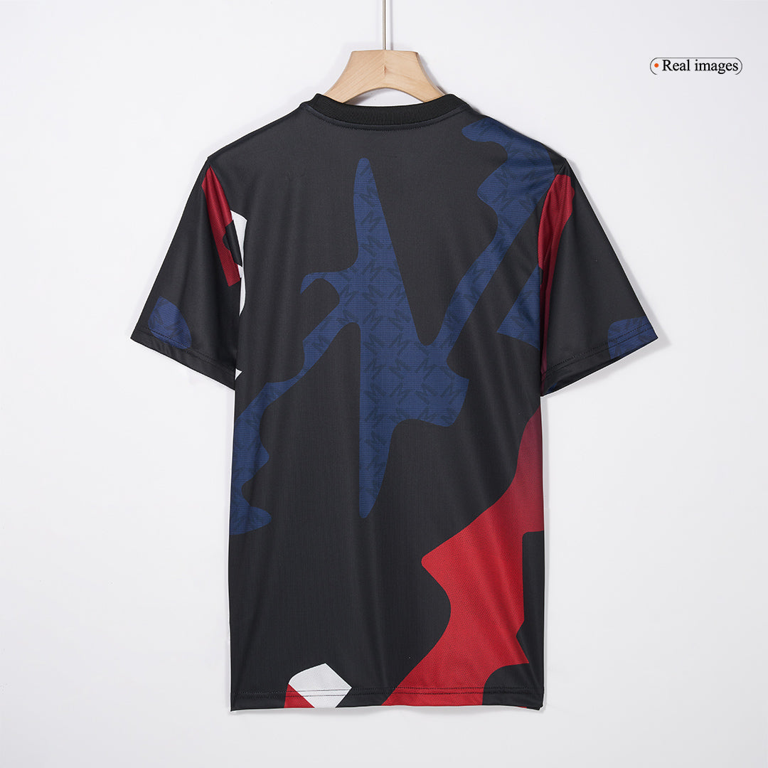 Manchester United Pre-Match  Soccer Jersey 2024/25 footmaillots.fr