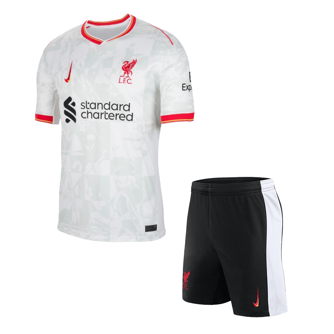 Liverpool Third Away  Soccer Jersey Kit(Jersey+Shorts) 2024/25 footmaillots.fr