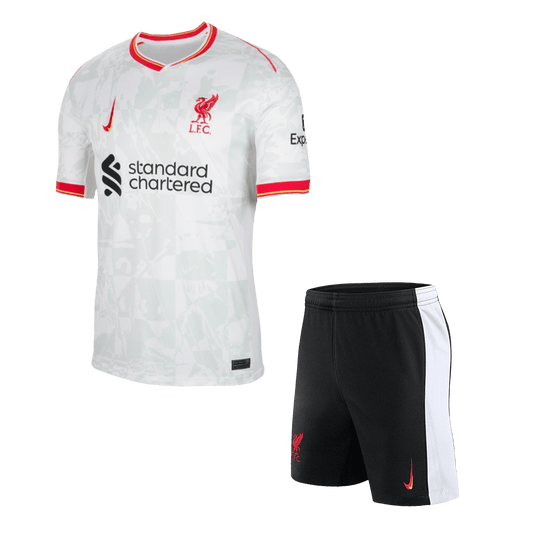 Liverpool Third Away  Soccer Jersey Kit(Jersey+Shorts) 2024/25 footmaillots.fr