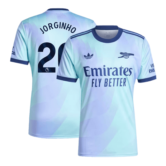 JORGINHO #20 Arsenal Third Away  Soccer Jersey 2024/25 footmaillots.fr
