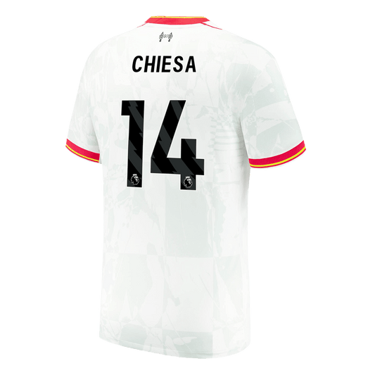CHIESA #14 Liverpool Third Away  Soccer Jersey 2024/25 footmaillots.fr
