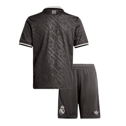 Kid's Real Madrid Third Away  Soccer Jersey Kit(Jersey+Shorts) 2024/25 footmaillots.fr
