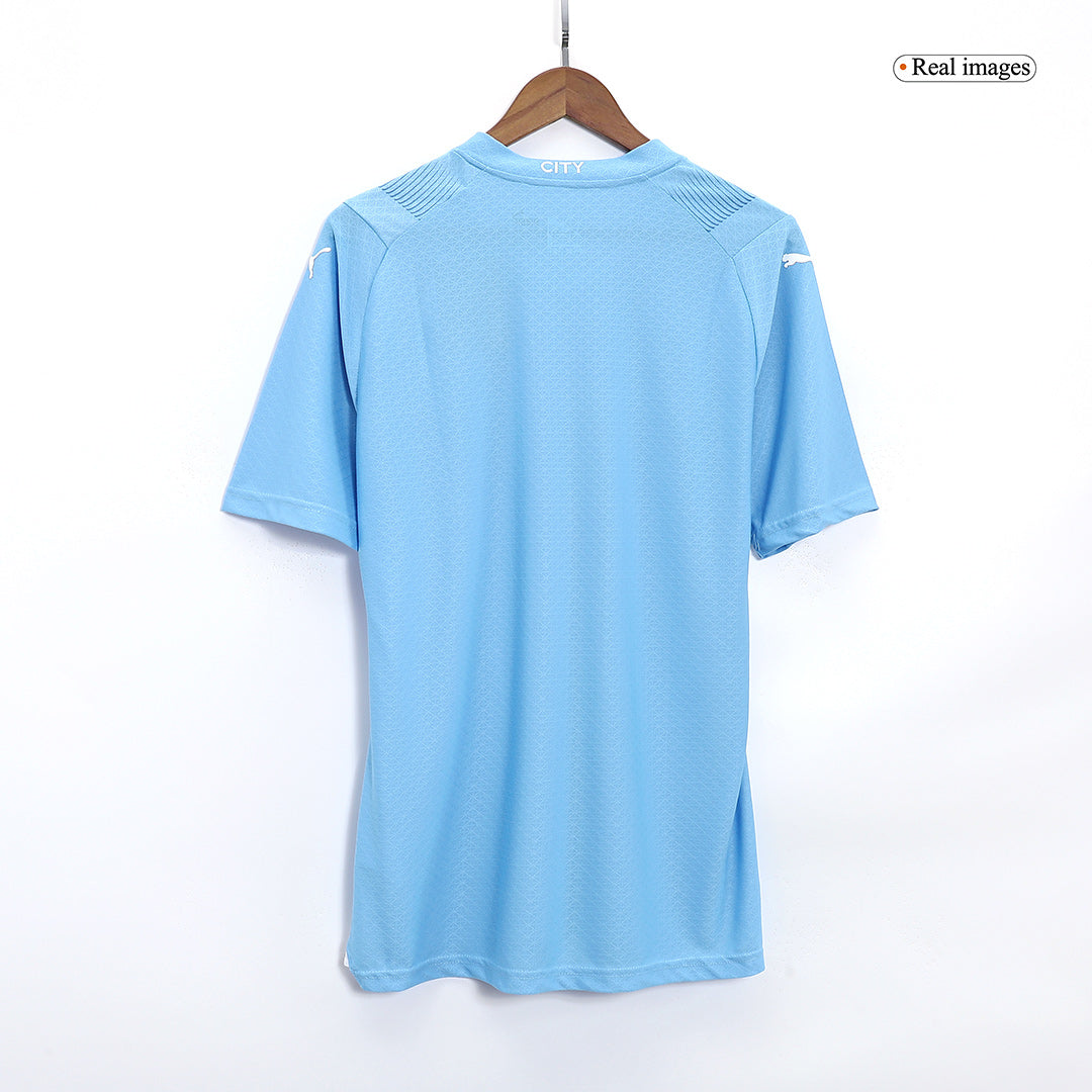 Player Version Manchester City Home  Soccer Jersey 2023/24 footmaillots.fr