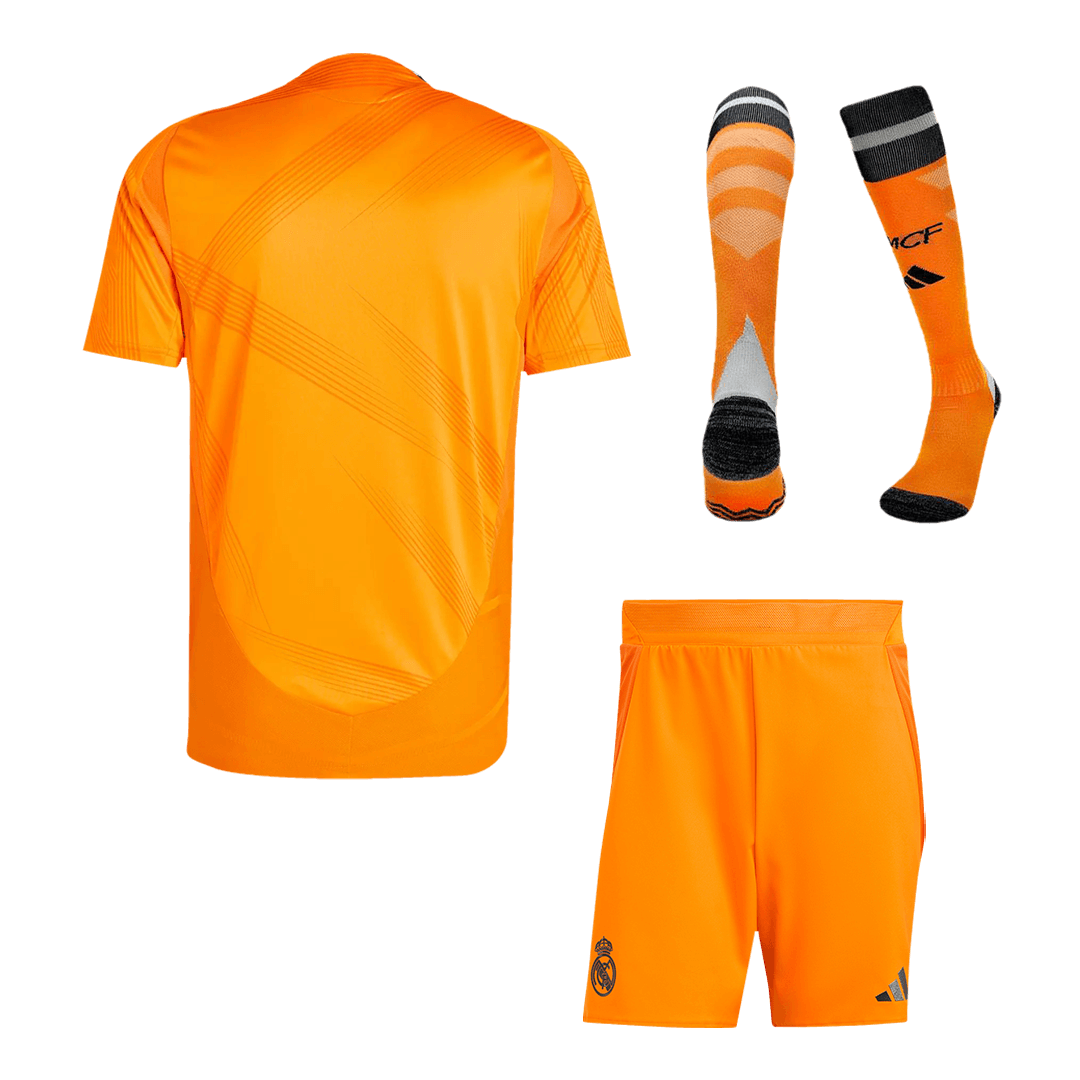 Player Version Real Madrid Away  Soccer Jersey Kit(Jersey+Shorts+Socks) 2024/25 footmaillots.fr