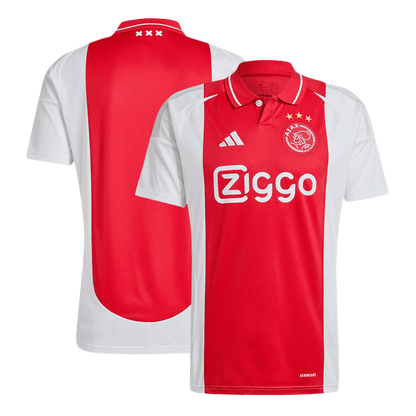 Ajax Home  Soccer Jersey 2024/25 footmaillots.fr