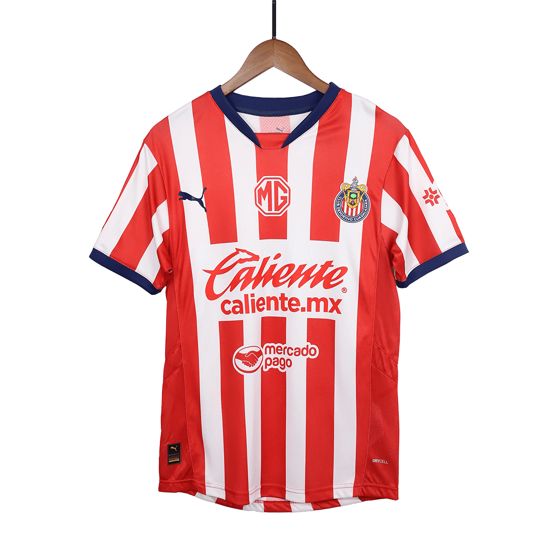 Player Version Chivas Home  Soccer Jersey 2024/25 footmaillots.fr