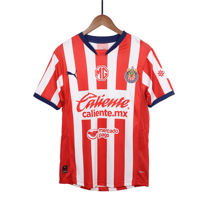 Player Version Chivas Home  Soccer Jersey 2024/25 footmaillots.fr