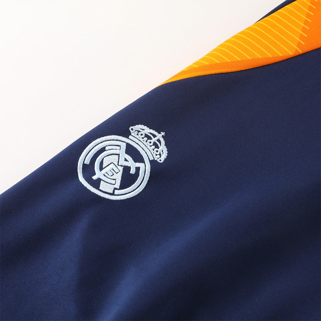 Kid's Real Madrid Training Kit (Jacket+Pants) 2024/25 footmaillots.fr