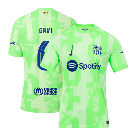Player Version GAVI #6 Barcelona Third Away  Soccer Jersey 2024/25 - UCL footmaillots.fr
