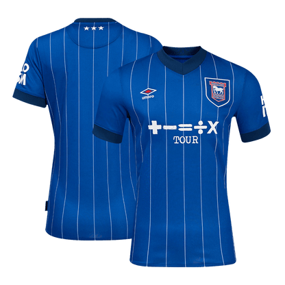 Ipswich Town Home  Soccer Jersey 2024/25 footmaillots.fr