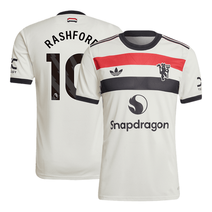 Player Version RASHFORD #10 Manchester United Third Away  Soccer Jersey 2024/25 footmaillots.fr
