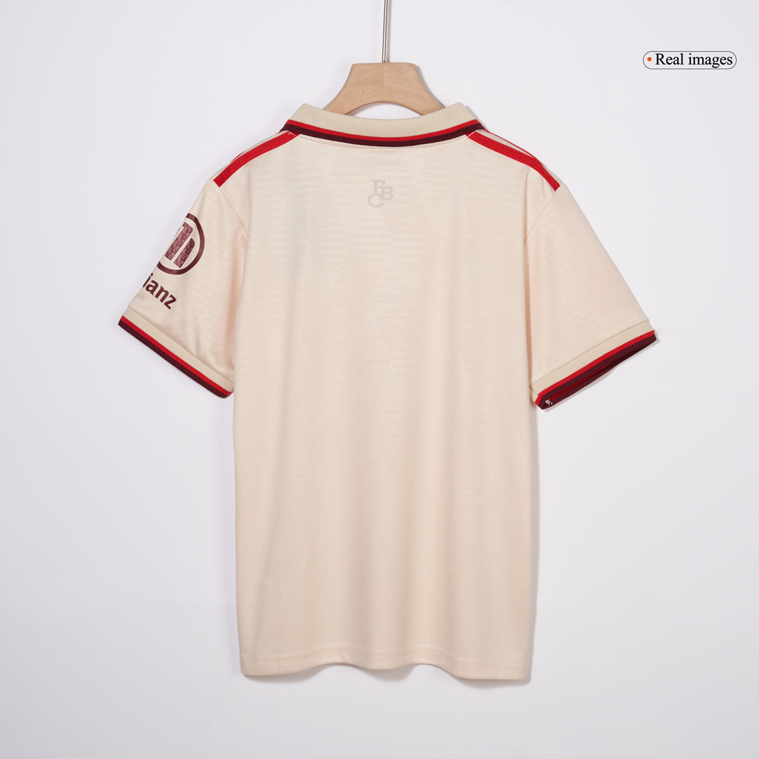 Kid's Bayern Munich Third Away  Soccer Jersey Kit(Jersey+Shorts) 2024/25 - UCL footmaillots.fr