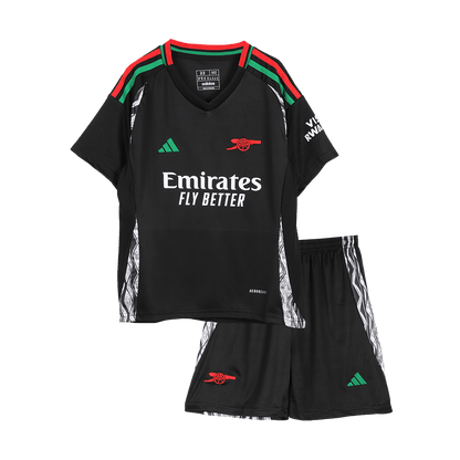 Kid's Arsenal Away  Soccer Jersey Kit(Jersey+Shorts) 2024/25 footmaillots.fr
