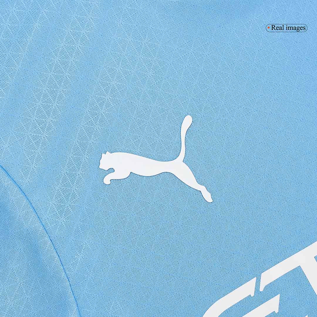 Player Version RODRIGO #16 Manchester City Home  Soccer Jersey 2024/25 - UCL footmaillots.fr